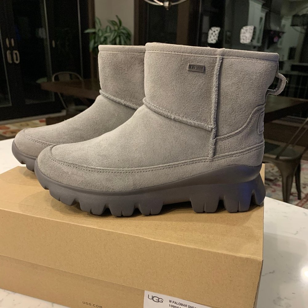 NEW Womens UGG Palomar Sneaker size 5, Charcoal